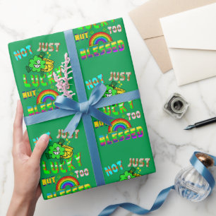 Niet alleen geluk, maar ook gezegend cadeaupapier