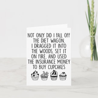 Niet alleen heb ik Herfst van het eten Wagon dat i Kaart