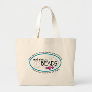 niet alleen maar BEADS Grote Tote Bag