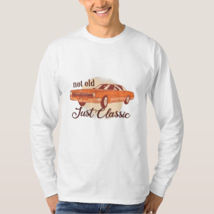 Niet alleen oud, klassieke t-shirt