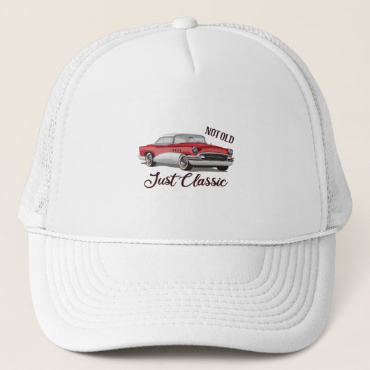 Niet alleen oud, klassieke trucker pet (Voorkant)
