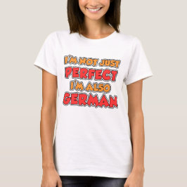 Niet alleen perfect Duits T-shirt