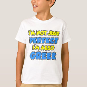 Niet alleen perfect Grieks T-shirt