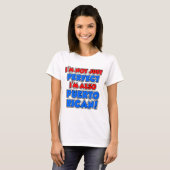 Niet alleen perfect Puerto Ricaans T-shirt (Voorkant volledig)