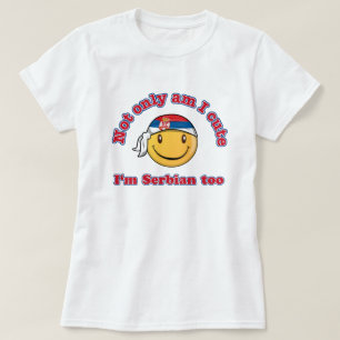 Niet alleen schattig ben ik ook Servisch! T-shirt