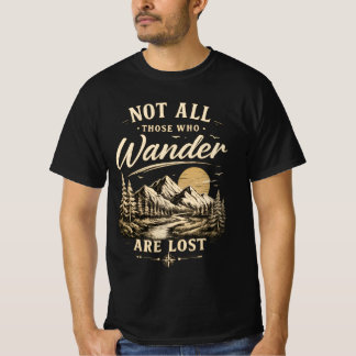Niet Allemaal Wie Dwaalt Zijn Verloren Vintage Wan T-shirt