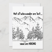 Niet Allemaal Wie Wandelen zijn Verloren Leuk WAND