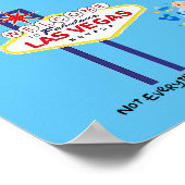 Niet alles in Vegas is een jongen. Poster (Hoek)