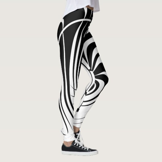 NIET ALLES IS ZWART EN WIT LEGGINGS (Rechts)