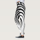 NIET ALLES IS ZWART EN WIT LEGGINGS (Links)