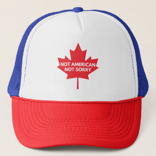 Niet Amerikaans, geen sorry Trucker Hat Pet
