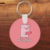 Niet Bacon Sleutelhanger (Voorkant)