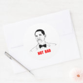 Niet Bad Barack Obama Rage Face Meme Ronde Sticker (Envelop)