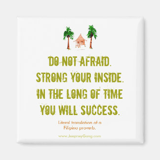 Niet bang - Motivatie magneet