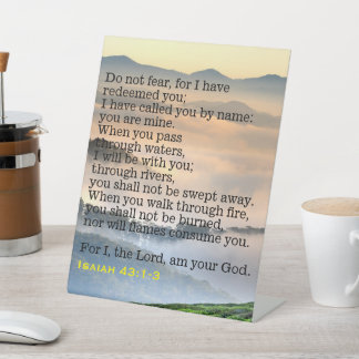 Niet bang zijn voor voetafdruk reclamebord met voetstuk