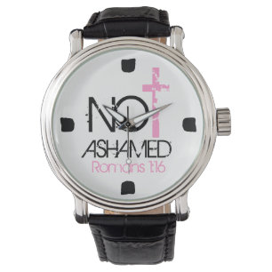 "Niet beschaamd" bijbelaanmoedigingsspel Horloge