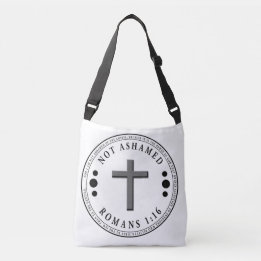 Niet beschaamd voor de Christelijke Bijbelse Verse Crossbody Tas