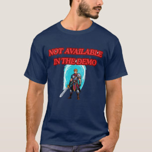 Niet beschikbaar in de demo – locked content-conce t-shirt