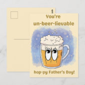 niet-bier-leefbaar - Limited Vaderdag Edition Briefkaart (Voorkant / Achterkant)