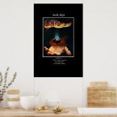 Niet bij nacht poster (Keuken)