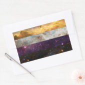 Niet-binaire nevelvlag stickers (Envelop)