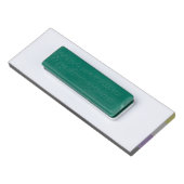 Niet-binaire pridevlag naambadge (Achterkant)