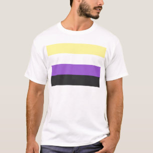 Niet binaire Vlag T-shirt