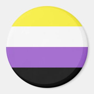Niet-bindende geprikte vlag magneet