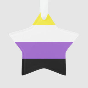 Niet-bindende geprikte vlag ornament