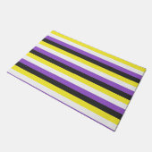 Niet-bindende Pride Deurmat (Schuin)