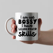 Niet Bossy, ik heb leiderschapsvaardigheden, Funny Koffiemok