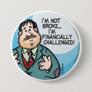 Niet Broke Ronde Button 7,6 Cm