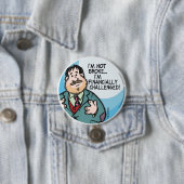 Niet Broke Ronde Button 7,6 Cm (In situ)