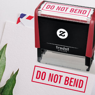 Niet buigen zelfinktende stempel