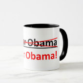 Niet Caesar Obama - Het moet Seizer Obama zijn Mok (Voorkant rechts)