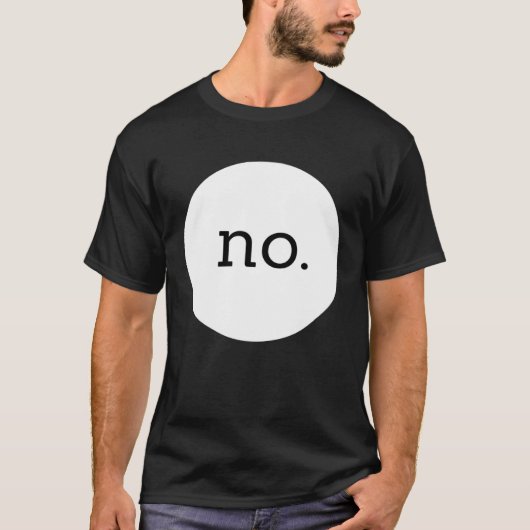 niet chagrijnig t-shirt (Voorkant)