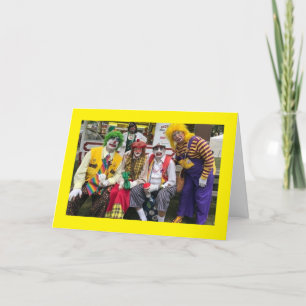 **NIET CLOWNEN ROND JE ZIET ER GEWELDIG UIT OP 40* KAART