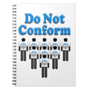 Niet conforme notitieboek