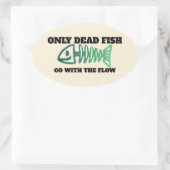 Niet-conformistisch - niet werkend met de stroommo ovale sticker (Tas)