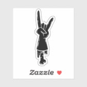 Niet-conventionele Logo-Sticker Sticker (Vel)