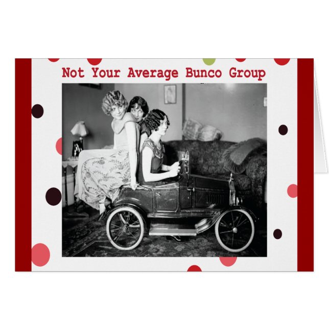 niet de gemiddelde bunco groep (Voorkant Horizontaal)