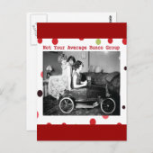 niet de gemiddelde bunco groep briefkaart (Voorkant / Achterkant)