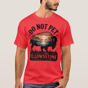 NIET DE PLUIZIGE KOEIEN AAIEN T-SHIRT