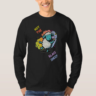Niet de zwarte schaap Farmer Wool Premi T-shirt