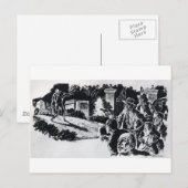 Niet-dode opkomst briefkaart (Voorkant / Achterkant)