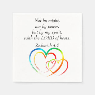 Niet door Might - Zechariah 4:6 Servet