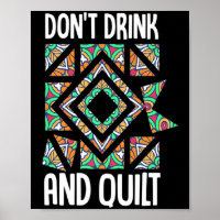 Niet Drinken En Quilt Quilten Breien Naaien Cro