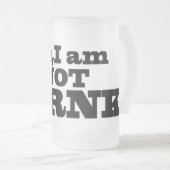 Niet Durnk. Fritglas Matglas Bierpul (Voorkant rechts)