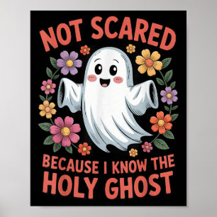 Niet Ed, want ik ken de Heilige Geest Halloween Fl Poster