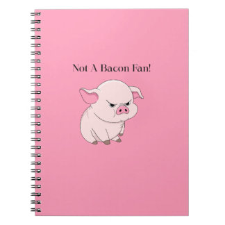 Niet Een Fan Van Bacon Notitieboek